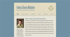 Desktop Screenshot of crockettfamilymediation.com